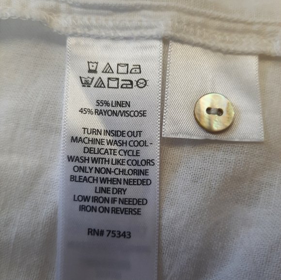 Tahari Button-up Shirt Dress - Picture 5 of 5